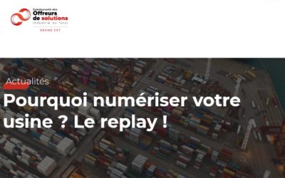 Pourquoi numériser son usine ? – replay webinaire