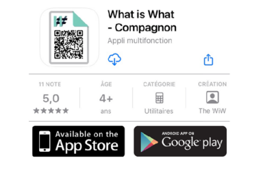 L’appli compagnon What is What sur l’app store IoS