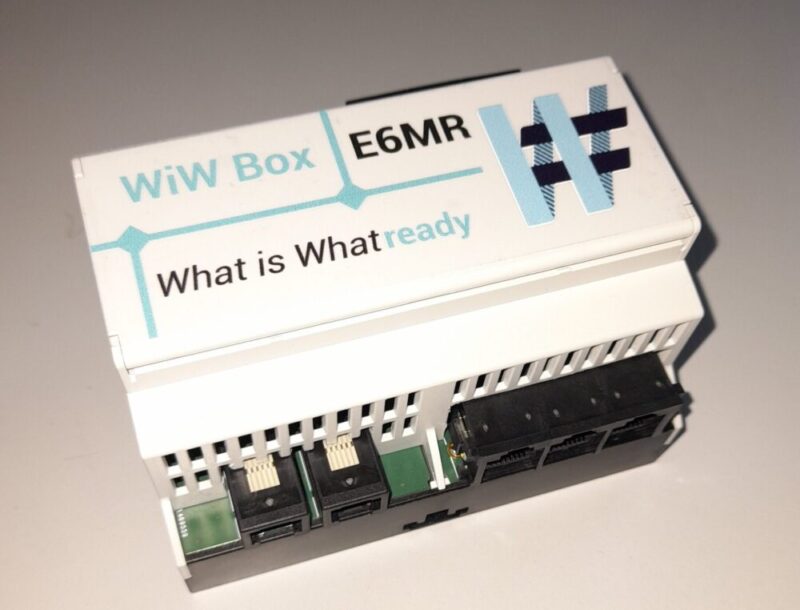 WiW Box E6MR WiW Box E6MR : une extension dédiée au protocole Modbus