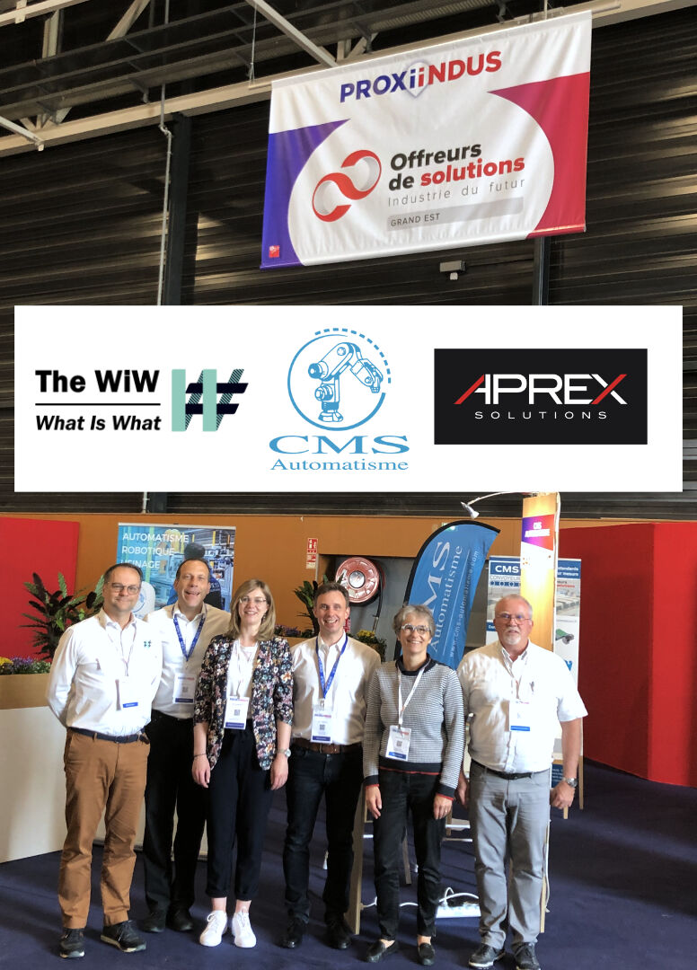 Photo de groupe COS à Proxiindus Metz 23 Proxiindus Metz - le village des offreurs de solutions du Grand Est