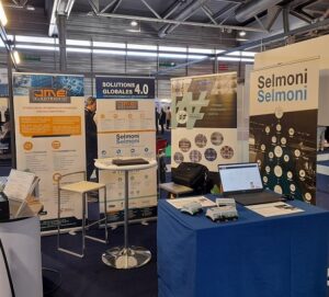 The WiW et ses partenaires pendant le salon BE 5.0 de 2023.